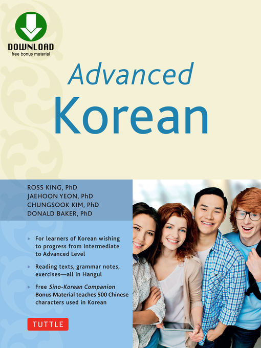 Title details for Advanced Korean by Ross King - Available